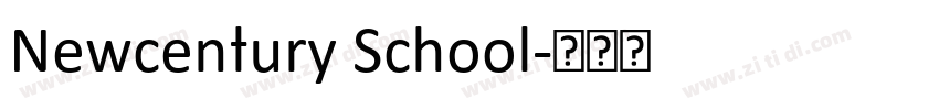 Newcentury School字体转换